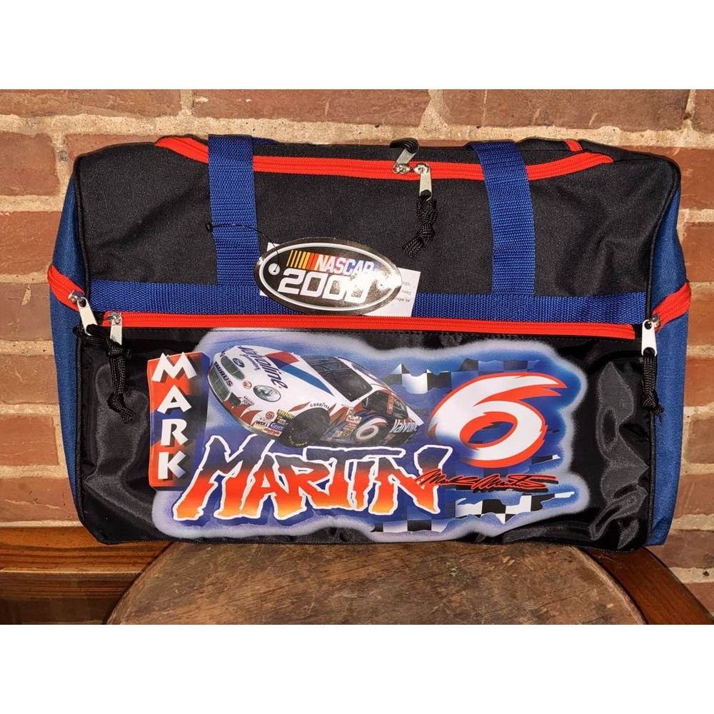 NASCAR‎ 2000 Mark Martin Vintage #6 Valvoline Duffle Bag Travel Gym NWT